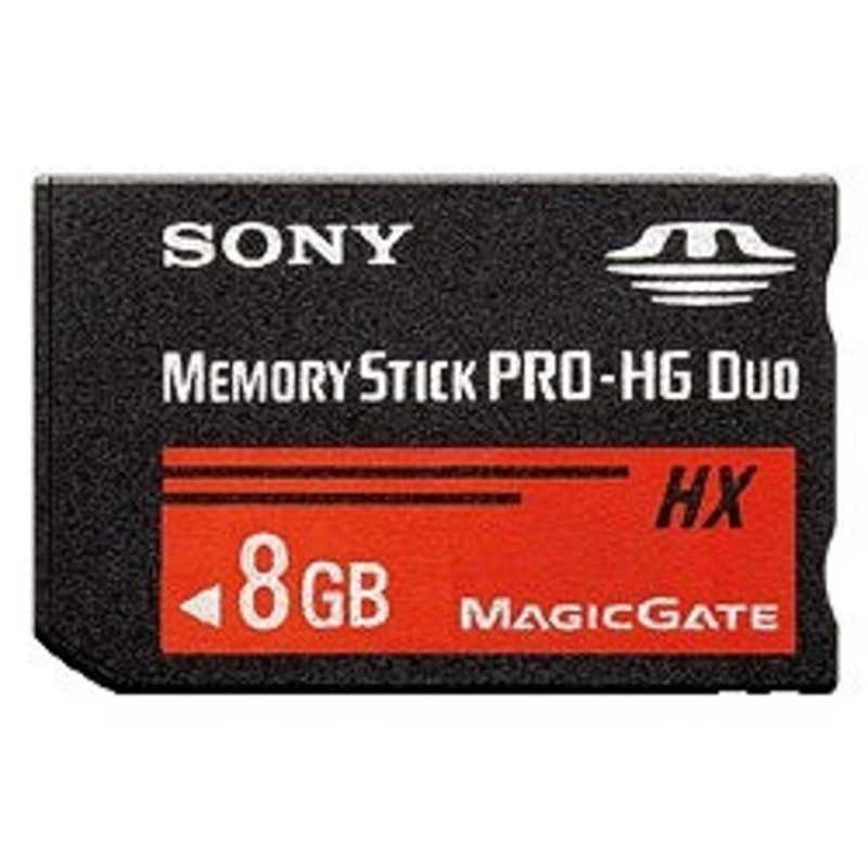 ソニー　SONY ソニー　SONY メモリースティック PRO-HG デュオ MS-HXBシリーズ(8GB) MS-HX8B MS-HX8B