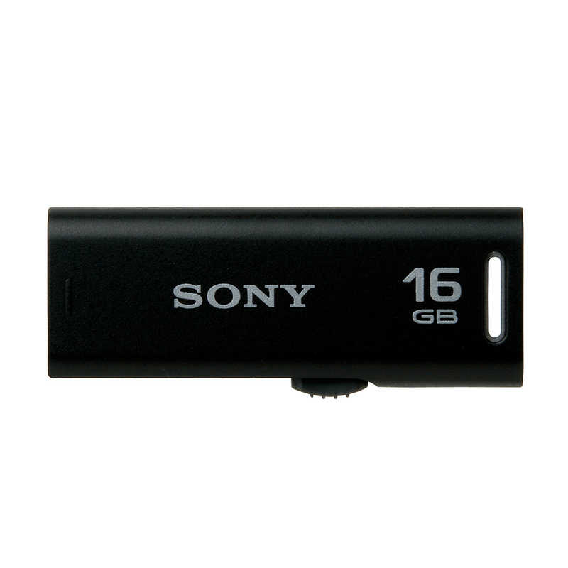 ソニー　SONY ソニー　SONY USBメモリー｢ポケットビット｣[16GB/USB2.0/スライド式] USM16GR(B)(ブラック) USM16GR(B)(ブラック)