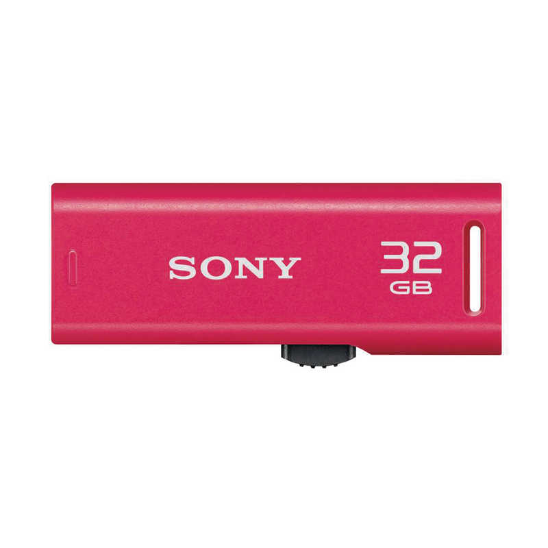 ソニー　SONY ソニー　SONY USBメモリー｢ポケットビット｣[32GB/USB2.0/スライド式] USM32GR‐P (ピンク) USM32GR‐P (ピンク)