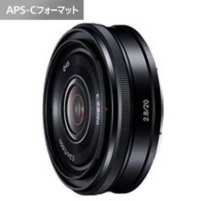 SONY E 20mm F2.8 レンズ SEL20F28 日本製 ソニー SONY カメラレンズ E 20mm F2.8 SEL20F28 の通販 - カテゴリ