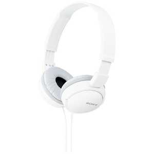 ˡ SONY ƥ쥪إåɥۥ MDR-ZX110/W (ۥ磻)