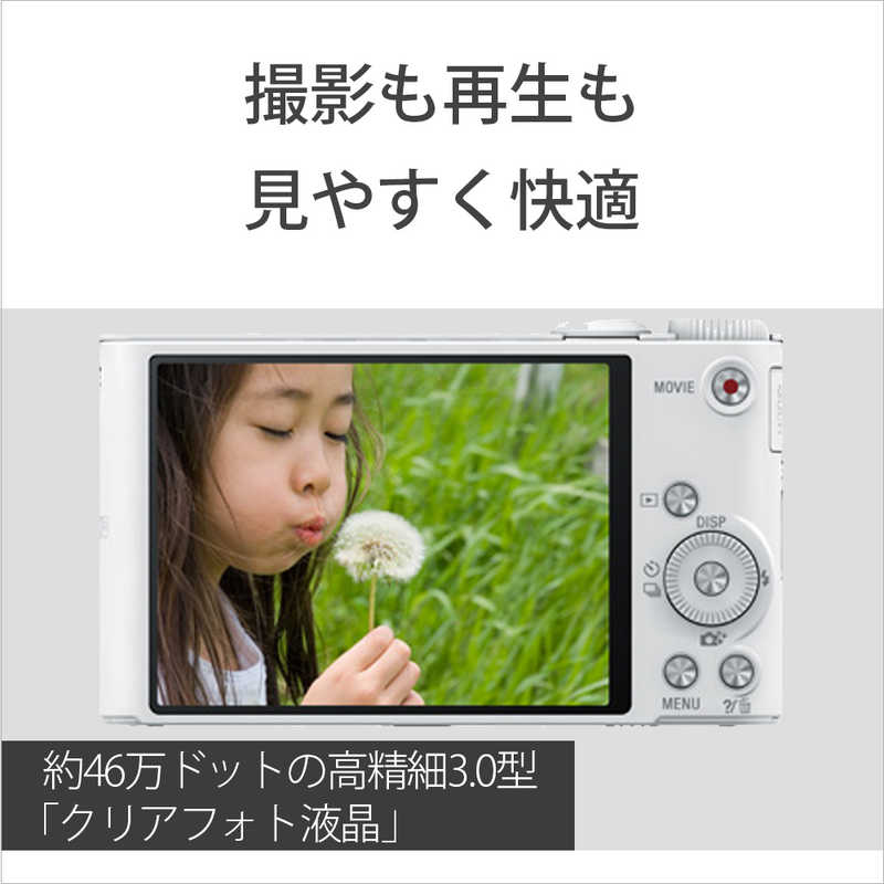 ソニー　SONY ソニー　SONY コンパクトデジタルカメラ (Cyber-shot) DSC-WX350/W (ホワイト) DSC-WX350/W (ホワイト)