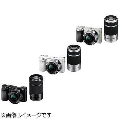 ソニー SONY ミラーレス一眼カメラ｢α6000｣ダブルズームレンズキット