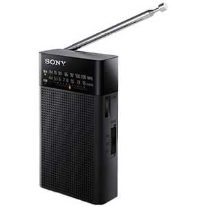 ソニー　SONY ポータブルラジオ ワイドFM対応 ICF-P26 C