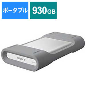 ソニー　SONY 外付けHDD [ポータブル型 /930GB] PSZ-HA1T