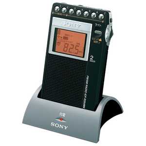 ソニー　SONY ポータブルラジオ ワイドFM対応 ICF-R354MK