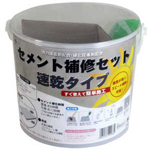 ハンディクラウン セメント補修セット 速乾タイプ セメントホシュウセットソッカンタイプ ハンディクラウン セメント補修セット 速乾タイプ セメントホシュウセットソッカンタイプ