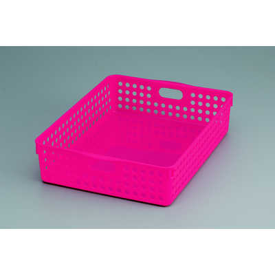 イノマタ化学 ＃4570 ストックバスケット A4 ローズP #4570 の