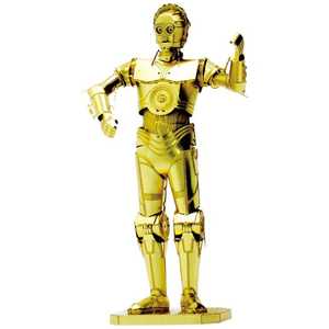 テンヨー メタリックナノパズル W-MN-017 スタｰ･ウォｰズ C-3PO ゴｰルド