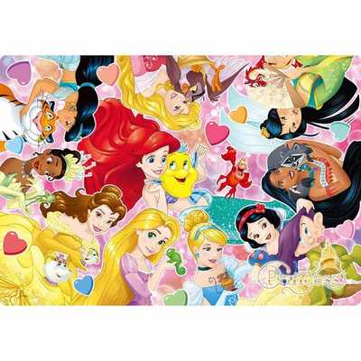 テンヨー ジグソーパズル ディズニｰプリンセスとなかまたち の