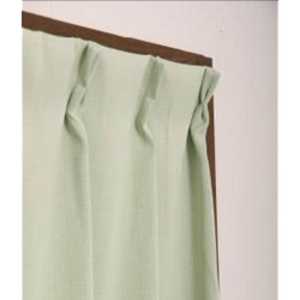 東京シンコール 2枚組 ドレープカーテン モイス(100×135cm/グリーン) 