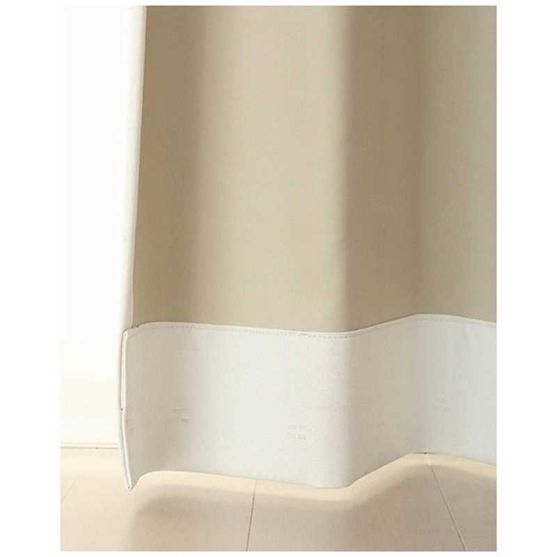東京シンコール 東京シンコール 2枚組 ドレープカーテン ジェシー(100×135cm/ホワイト)  