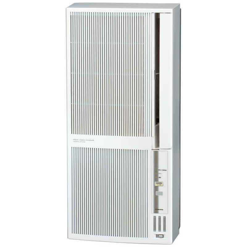 コロナ　CORONA コロナ　CORONA 窓用エアコン ReLaLa 冷暖房兼用 4.5～8畳 オートドレン CWH-A1821-WS シェルホワイト CWH-A1821-WS シェルホワイト