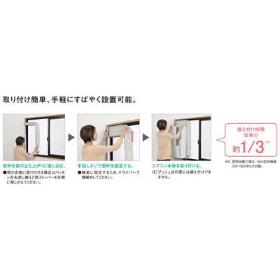 CORONA（住宅設備） コロナ ウインドエアコン CW-1624R(WS