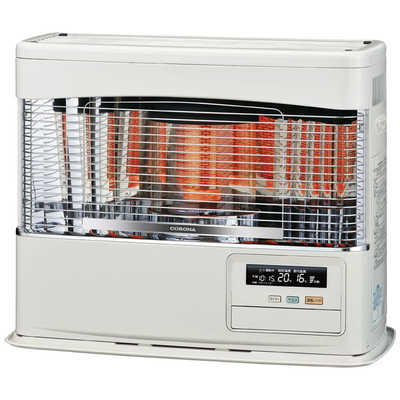 コロナ FF床暖ストーブ UH−F7024PR-W コロナ CORONA FF式輻射床暖ストーブ(ホワイト) PRシリーズ ［木造18畳