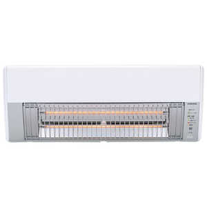 コロナ　CORONA 壁掛型遠赤外線暖房機ウォールヒート［コンセント有］ コロナ ［100V / 脱衣所のみ］ (宅配商品) CHK-C12B-W