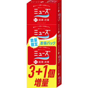 レキットベンキーザージャパン ミューズ 石鹸 レギュラー 3+1個 