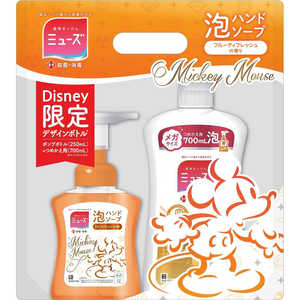 レキットベンキーザージャパン ミューズ 泡ハンドソープ トライアルパックディズニー ボトルプラス250mL＋700mL フルーティフレッシュ