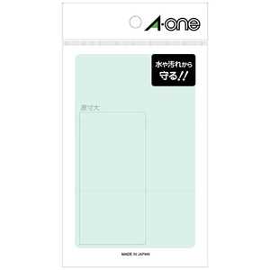 エーワン 透明保護ラベル(3面×8シート) 08371 エーワン 透明保護ラベル(3面×8シート) 08371