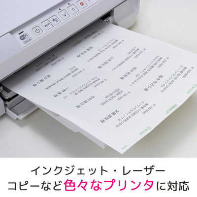 エーワン パソコンプリンタ&ワープロラベル 汎用タイプ・インチ改行(A4
