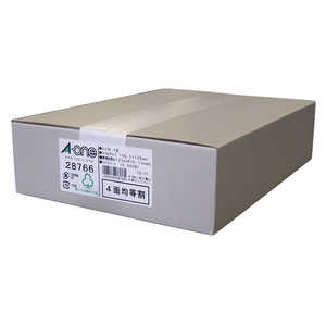 エーワン PPC(コピー)ラベル(A4サイズ・4面・500枚) 28766 エーワン PPC(コピー)ラベル(A4サイズ・4面・500枚) 28766