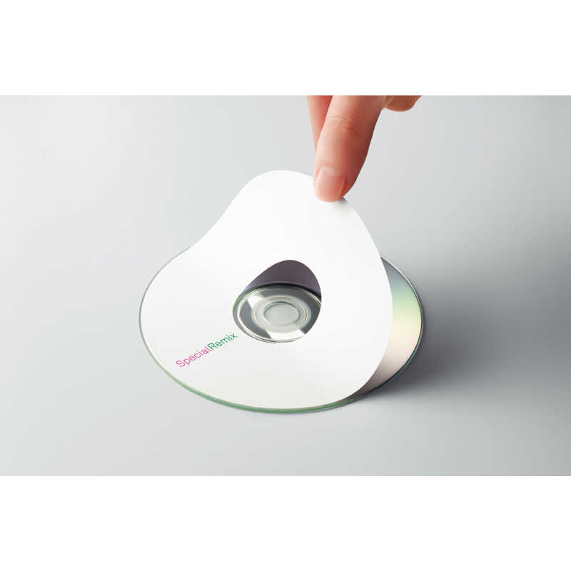 エーワン エーワン CD/DVDラベルシール(インクジェット)強粘着タイプ(A4判変型･2面×10シート) 29121 29121