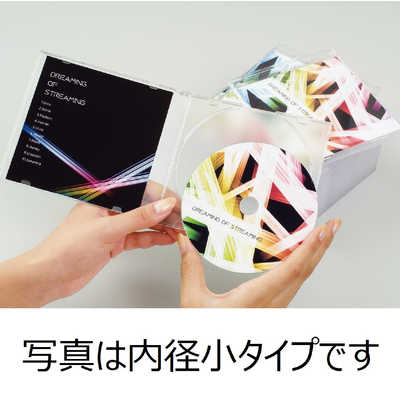 エーワン CD/DVDラベルシール(プリンタ兼用) 強粘着タイプ(A4変形 ・2