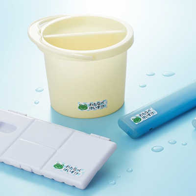 エーワン はがきサイズのプリンタラベル お名前シール 33面 水に強い 4