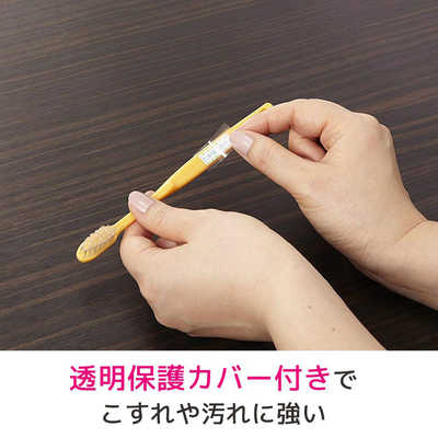 エーワン はがきサイズのプリンタラベル 洗えるお名前シール(33面・4