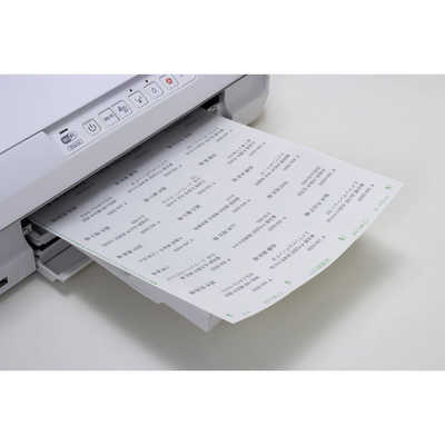 エーワン ラベルシール｢プリンタ兼用｣ (A4サイズ:21面・100シート:2100