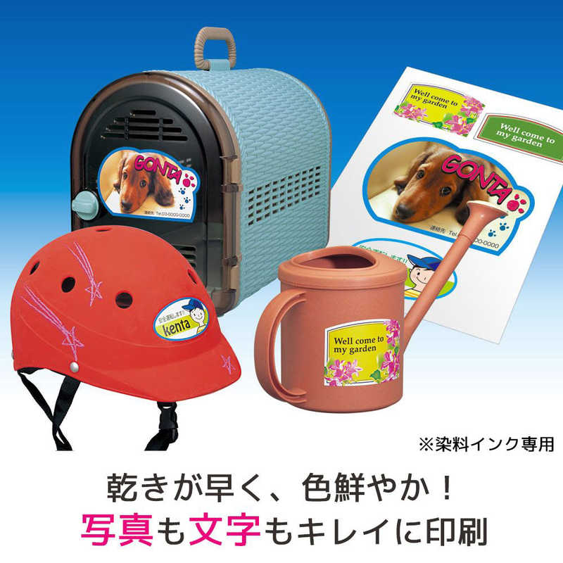 エーワン 屋外でも使えるサインラベルシール｢インクジェット｣ 光沢フィルム 染料インク用 3セット 32002 の通販 |  カテゴリ：パソコン・周辺機器・プリンター | エーワン 家電通販のコジマネット - 全品代引き手数料無料