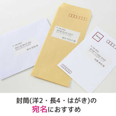 エーワン ラベルシール マット(A4サイズ・24面(3列×8段)・22シート