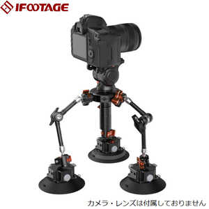 IFOOTAGE VMI Spider Crab Vehicle Camera Mount Kit Υѥ С륫ޥȥåȡ VM-ISCVC