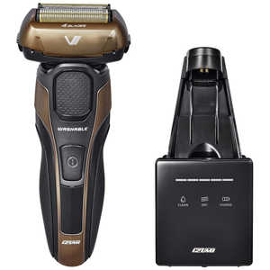 IZUMI 往復式電気シェーバー ハイエンドシリーズ ［4枚刃 /洗浄器付き /AC100V-240V］ ゴールド IZF-V972-N