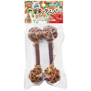 マルカン 果実ってダンベル りんご 2本 マルカン 果実ってダンベル りんご 2本