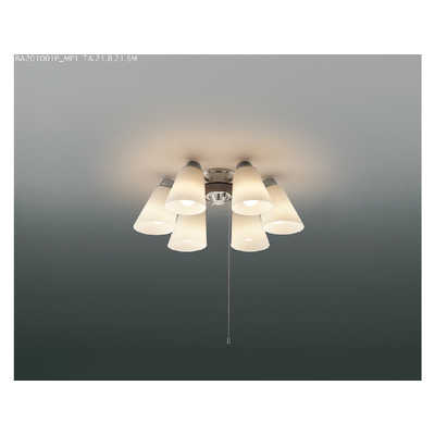 コイズミ KOIZUMI LEDシャンデリア 木飾りデザイン 6灯タイプ