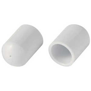 積水樹脂 物干竿キャップ φ25～26mm用 2個入り ホワイト MCA25
