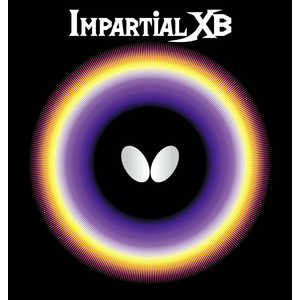 バタフライ 表ソフトラバー インパーシャルXB IMPARTIAL XB A(アツ) ［表ソフト /テンション］ レッド 00410