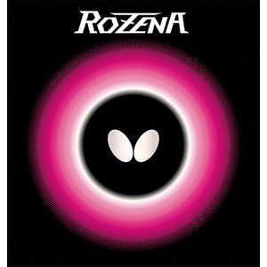 バタフライ 裏ソフトラバー ロゼナ ROZENA C(中) ブラック [裏ソフト /テンション] 06020