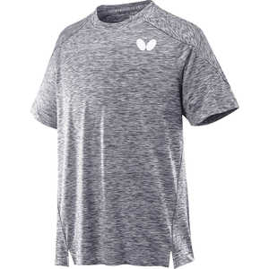 バタフライ 男女兼用 ユニセックス フィルグ・Tシャツ(Mサイズ/グレー) 45850 バタフライ 男女兼用 ユニセックス フィルグ・Tシャツ(Mサイズ/グレー) 45850