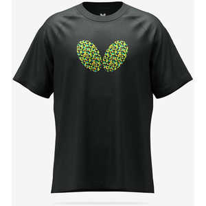バタフライ 卓球用品 Butterfly マルチル・Tシャツ ブラック/グリーン L 46580 バタフライ 卓球用品 Butterfly マルチル・Tシャツ ブラック/グリーン L 46580