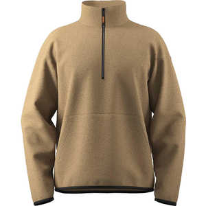 バタフライ 卓球用品 Butterfly ユニセックス ハーフジップ・ライトフリース ベージュ O 46810