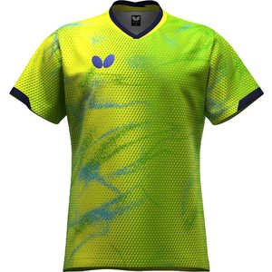 バタフライ 卓球用品 Butterfly エリスター12・シャツ [男女兼用 /XOサイズ] ライム (返品交換不可) 47120