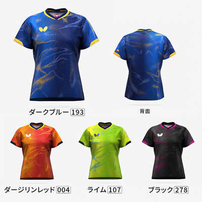 バタフライ 卓球用品 Butterfly レディース エリスター12・シャツ