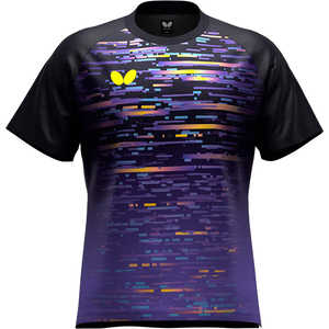 バタフライ 卓球用品 Butterfly ユニセックス キリアル・Tシャツ ブラック L 47200 バタフライ 卓球用品 Butterfly ユニセックス キリアル・Tシャツ ブラック L 47200