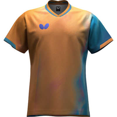 バタフライ　卓球用品 Butterfly インフィリア・シャツ [男女兼用 /3Sサイズ] オレンジ (返品交換不可)　47220 バタフライ 卓球用品 Butterfly インフィリア・シャツ [男女兼用 /S