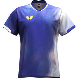 バタフライ 卓球用品 Butterfly インフィリア・シャツ [男女兼用 /Sサイズ] ブルー (返品交換不可) 47220