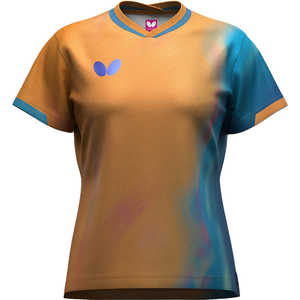 バタフライ 卓球用品 Butterfly インフィリア・シャツ [女性用 /XOサイズ] オレンジ (返品交換不可) 47239