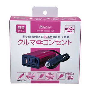 �缫���� SIW-151 USB�����󥻥��(����С�����) DC24V�� AC100V/��ʽ���120W SIW151