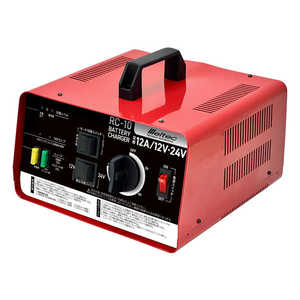 大自工業 バッテリー充電器 12-24V 12A DC12/24V対応 充電電流:12A 普通自動車?農機・小型船舶 (獣よけバッテリー対応) RC10 大自工業 バッテリー充電器 12-24V 12A DC12/24V対応 充電電流:12A 普通自動車?農機・小型船舶 (獣よけバッテリー対応) RC10